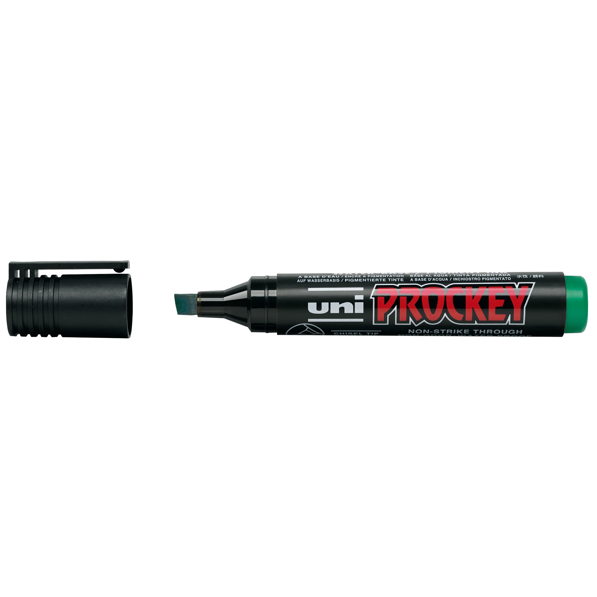 uni-ball Permanent-Marker PROCKEY (PM-126), grün (EAN: 4902778917220)