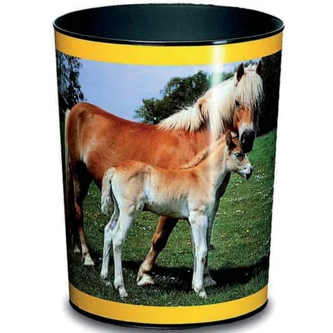 Läufer Papierkorb "Pferd und Fohlen" (EAN: 4006677265571)