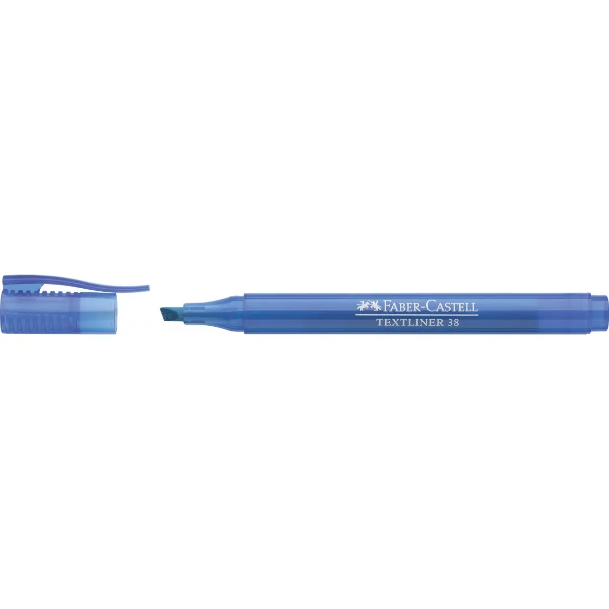 FABER-CASTELL Textmarker TEXTLINER 38, blau (EAN: 9556089005869)