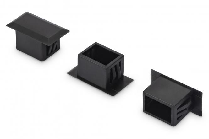 DIGITUS LWL Blindstopfen für LC Duplex, schwarz (EAN: 4016032262879)