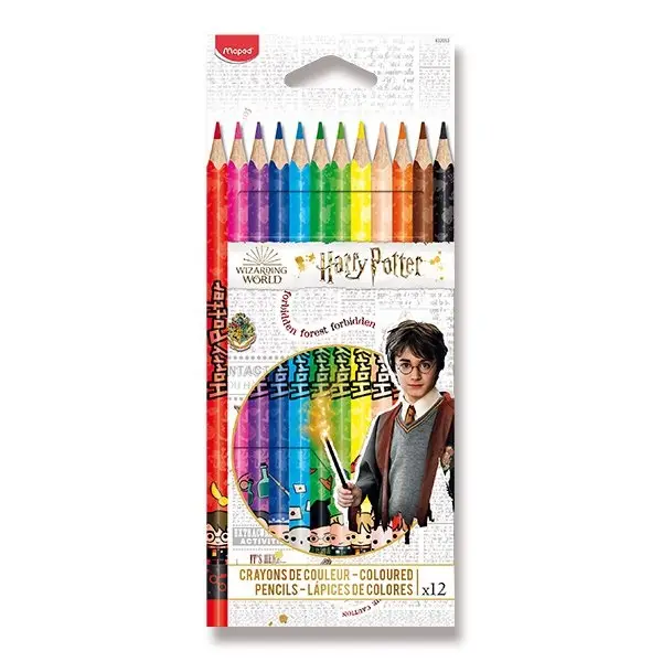 Maped Dreikant-Buntstifte HARRY POTTER, 12er Kartonetui (EAN: 3154148320531)