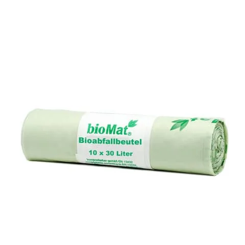 bioMAT Bio-Abfallbeutel, 30 Liter, grün (EAN: 9007730002756)