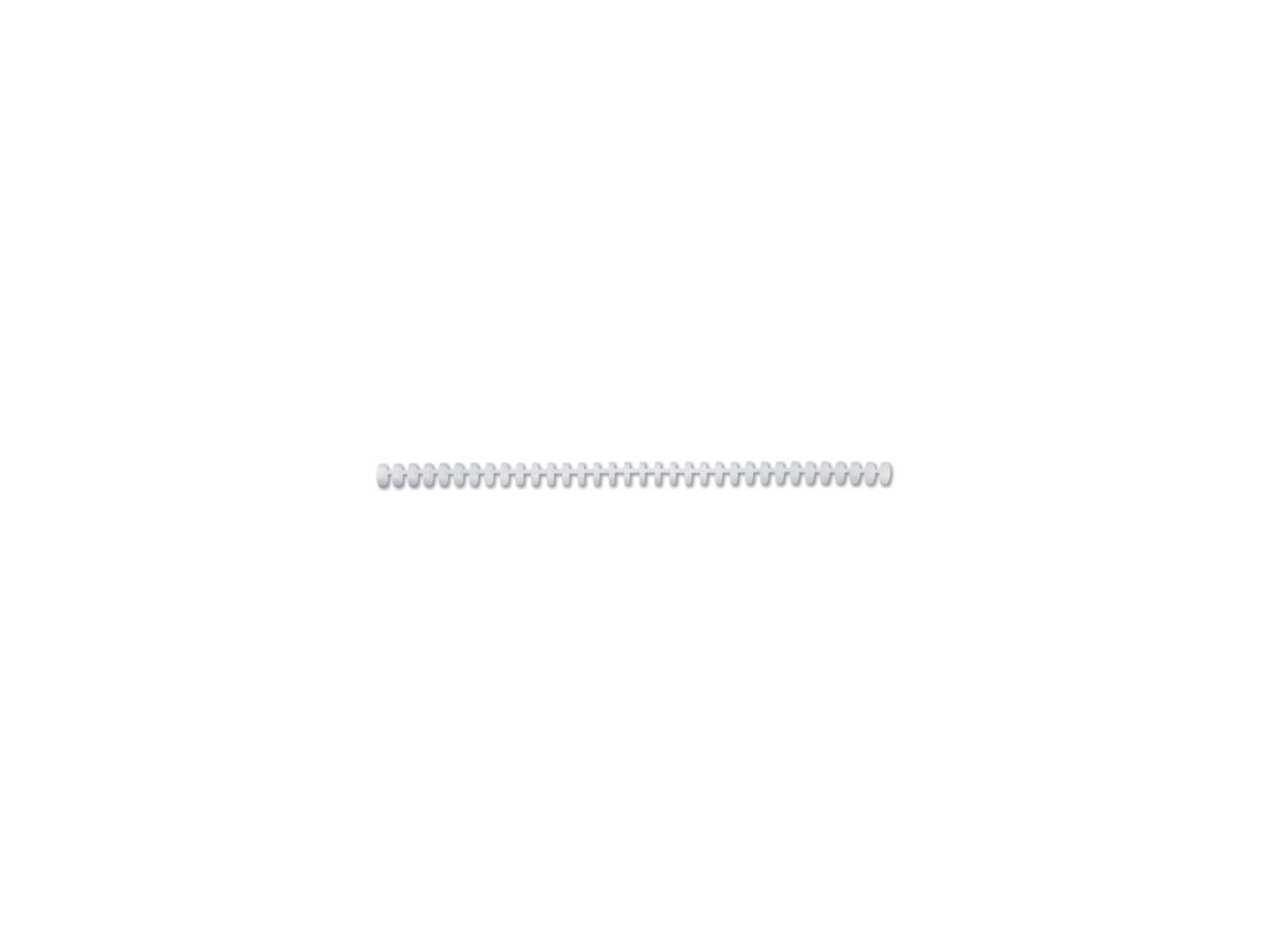 GBC Plastikbinderücken ClickBind, DIN A4, 12 mm, weiß (EAN: 5028252220194)