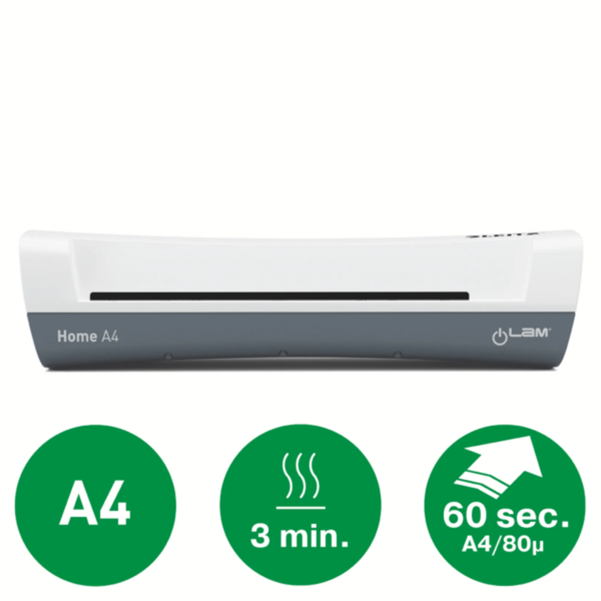 LEITZ Lamininiergerät iLAM Home, bis DIN A4, weiß (EAN: 4002432135424)