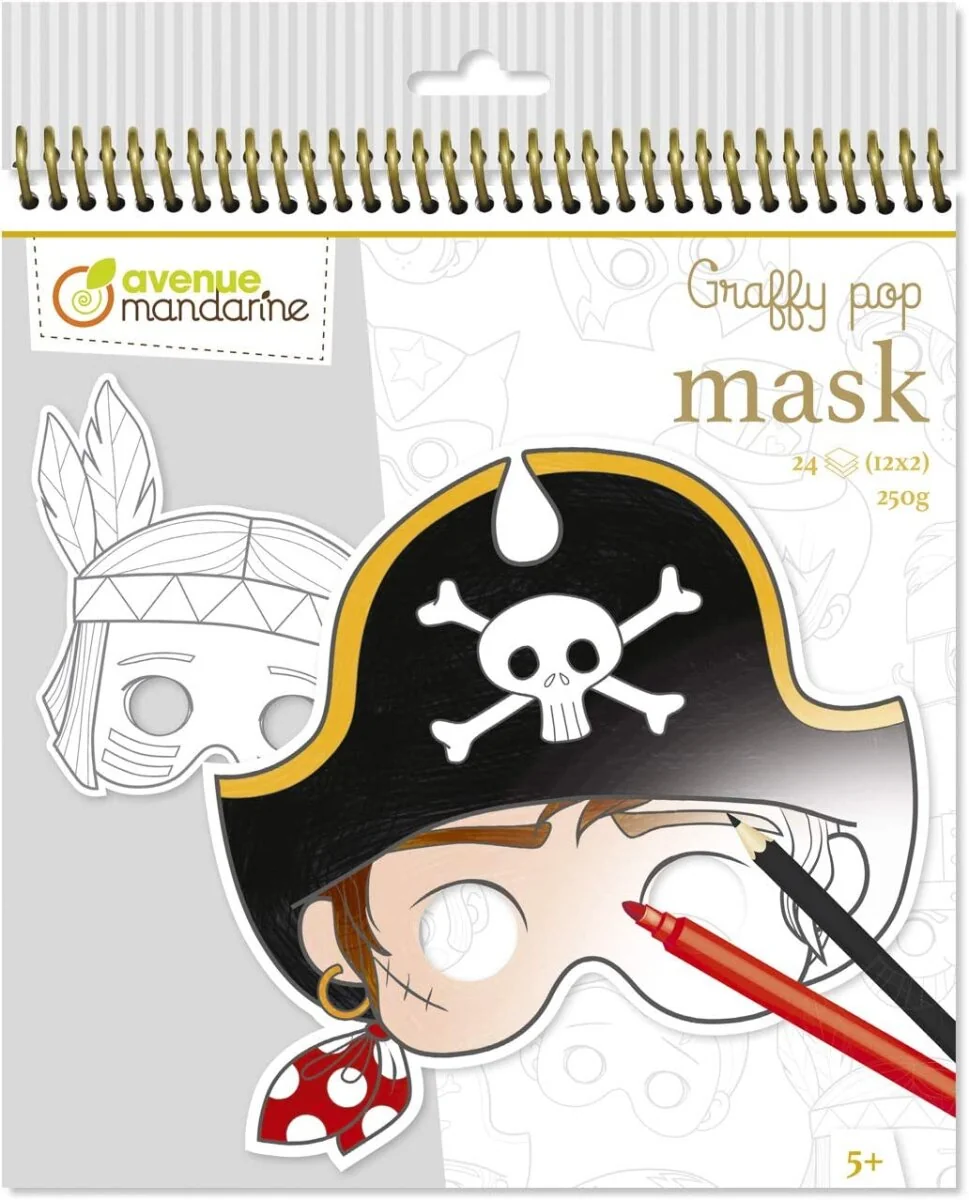 My Mandarine Maskenmalbuch "Boy" (EAN: 3609510520229)