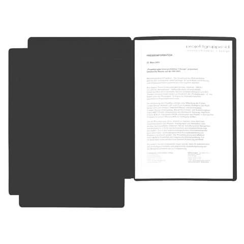 PAGNA Präsentations- / Bewerbungsmappe "Star", DIN A4 (EAN: 4013951001626)