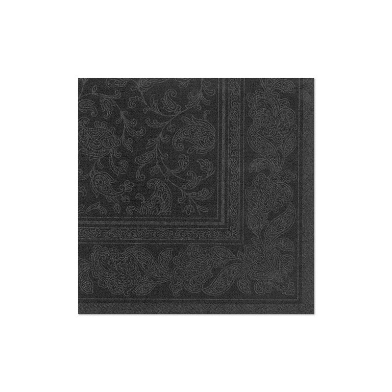 PAPSTAR Servietten "ROYAL Collection Ornaments", schwarz (EAN: 4002911198285)