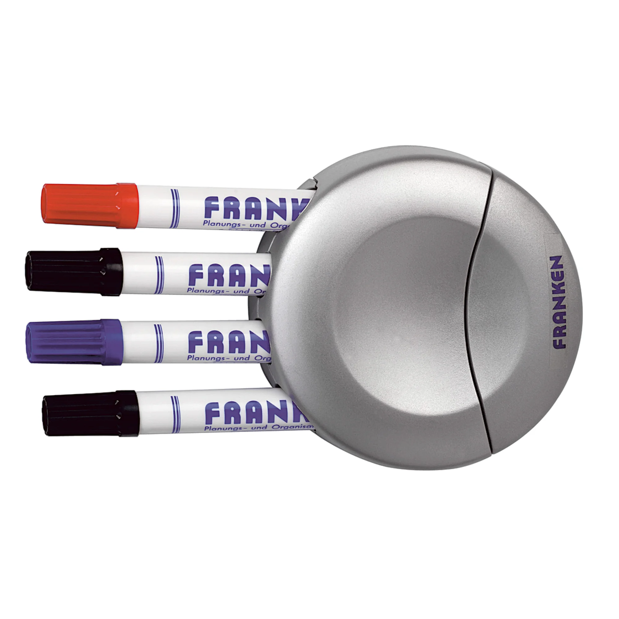 FRANKEN Markerhalter für 4 Marker, inkl. Tafellöscher (EAN: 4016946187152)