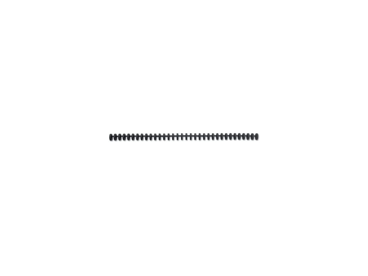 GBC Plastikbinderücken ClickBind, DIN A4, 16 mm, schwarz (EAN: 5028252220248)