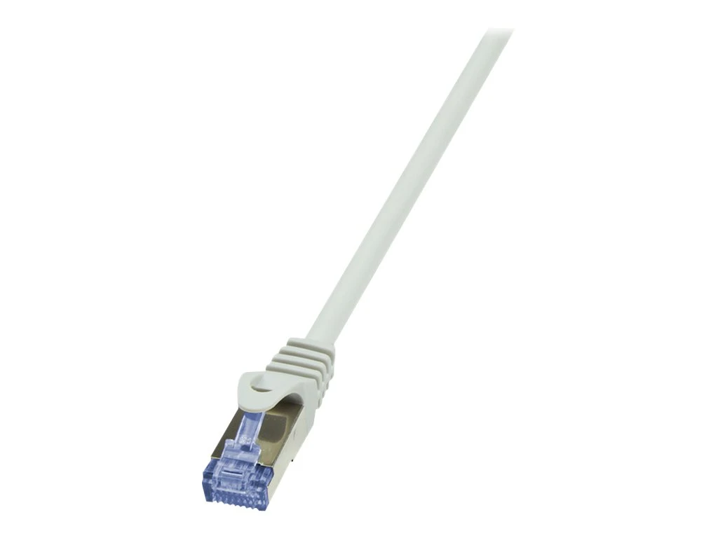LogiLink Patchkabel PrimeLine, Kat. 6A, S/FTP, 2,0 m, grau (EAN: 4052792032284)