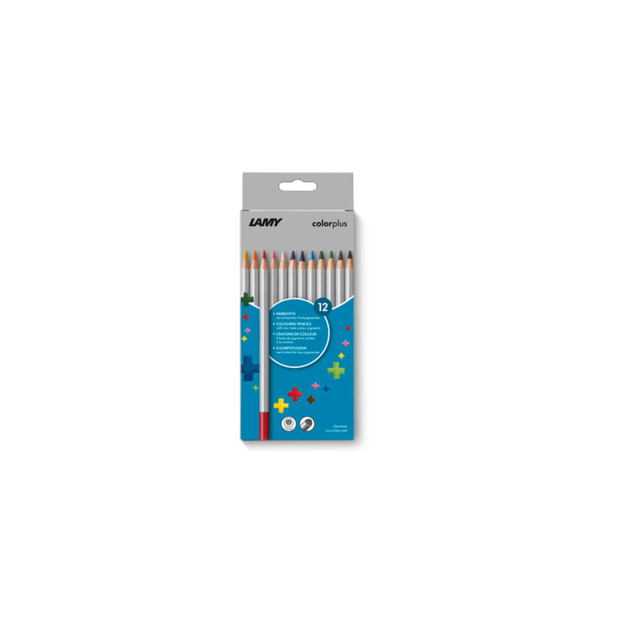 LAMY Dreikant-Buntstifte colorplus, 12er Kartonetui (EAN: 4014519706960)