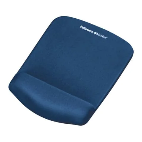 Fellowes Handgelenkauflage PlushTouch mit Mauspad, blau (EAN: 0043859718931)