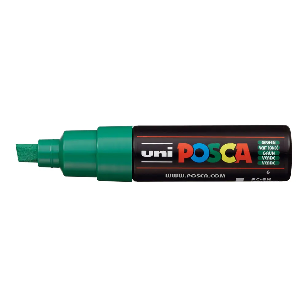 POSCA Pigmentmarker PC-8K, dunkelgrün (EAN: 4902778916483)