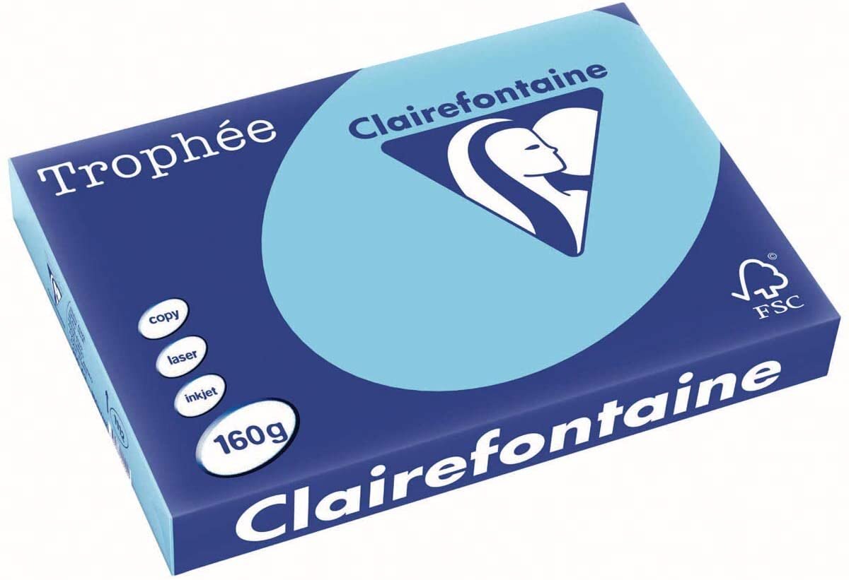 Clairefontaine Multifunktionspapier Trophée, A3, blau (EAN: 3329680111200)