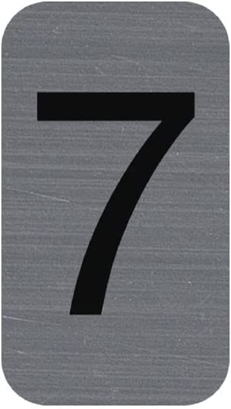 EXACOMPTA Selbstklebeschild Zahl "7", 25 x 44 mm (EAN: 3130630671879)