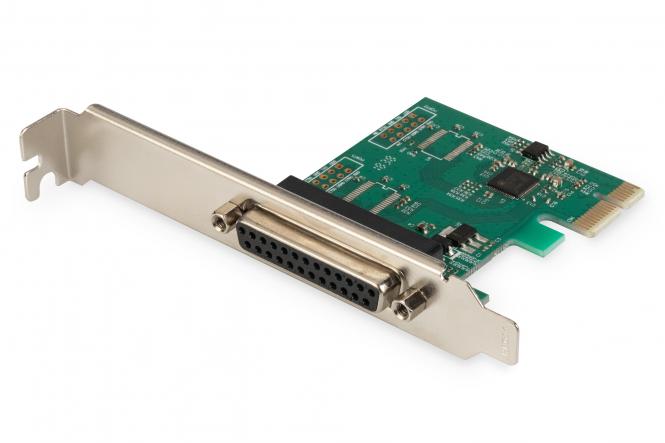 DIGITUS Parallel PCI Express Karte, 1 Port + Low Profile (EAN: 4016032309383)