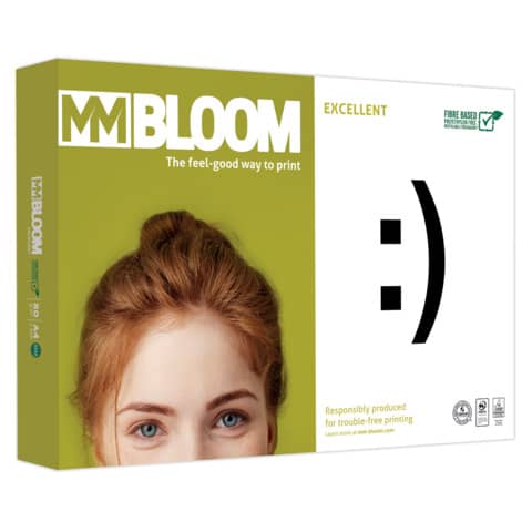 BLOOM Multifunktionspapier EXCELLENT, A4, 80 g/qm, weiß (EAN: 5901657001158)