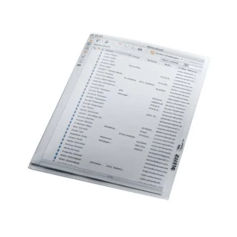 LEITZ Sichthülle Standard, A5, PP, genarbt, 0,13 mm (EAN: 4002432318117)