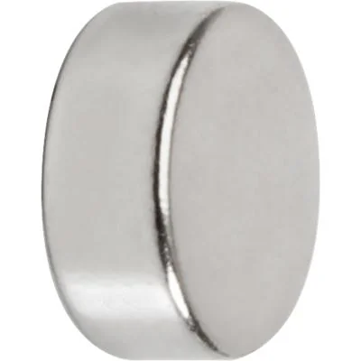 MAUL Neodym-Scheibenmagnet, 8 mm, Haftkraft: 1,5 kg, silber (EAN: 4002390083706)
