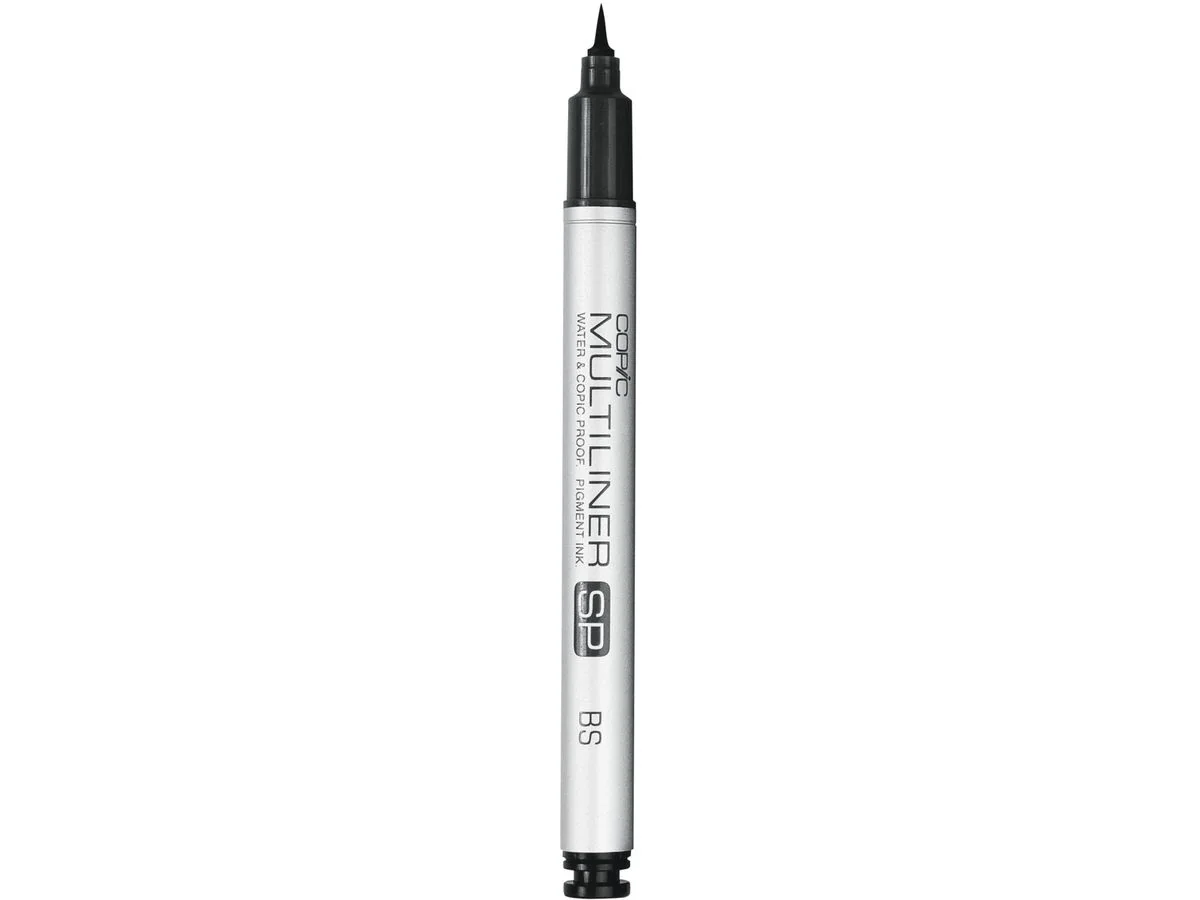 COPIC Fineliner MULTILINER SP, Brush, schwarz (EAN: 4511338041192)