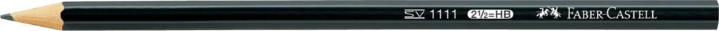 FABER-CASTELL Bleistift 1111, sechseckig, Härtegrad: HB (EAN: 4005401111009)