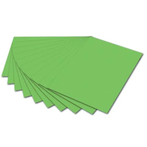 folia Tonpapier, DIN A4, 130 g/qm, hellgrün (EAN: 4001868064513)
