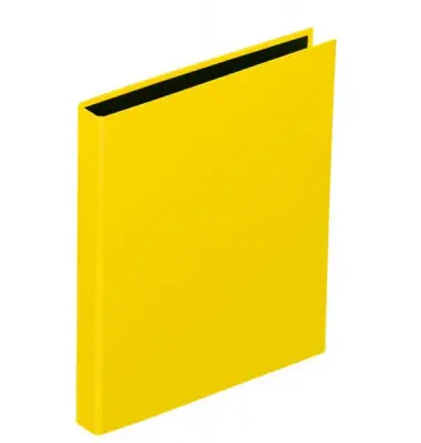 PAGNA Ringbuch "Basic Colours", 4 Ring-Mechanik, gelb (EAN: 4009212409324)