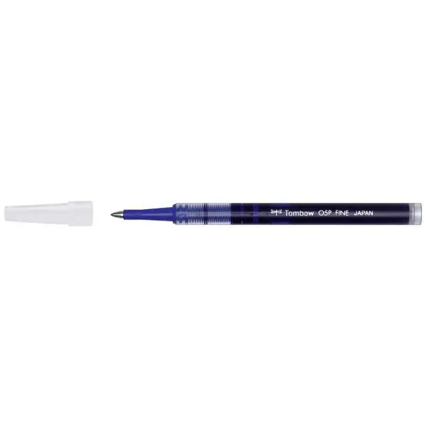Tombow Tintenroller-Ersatzmine, 0,5 mm, schwarz (EAN: 4901991597042)