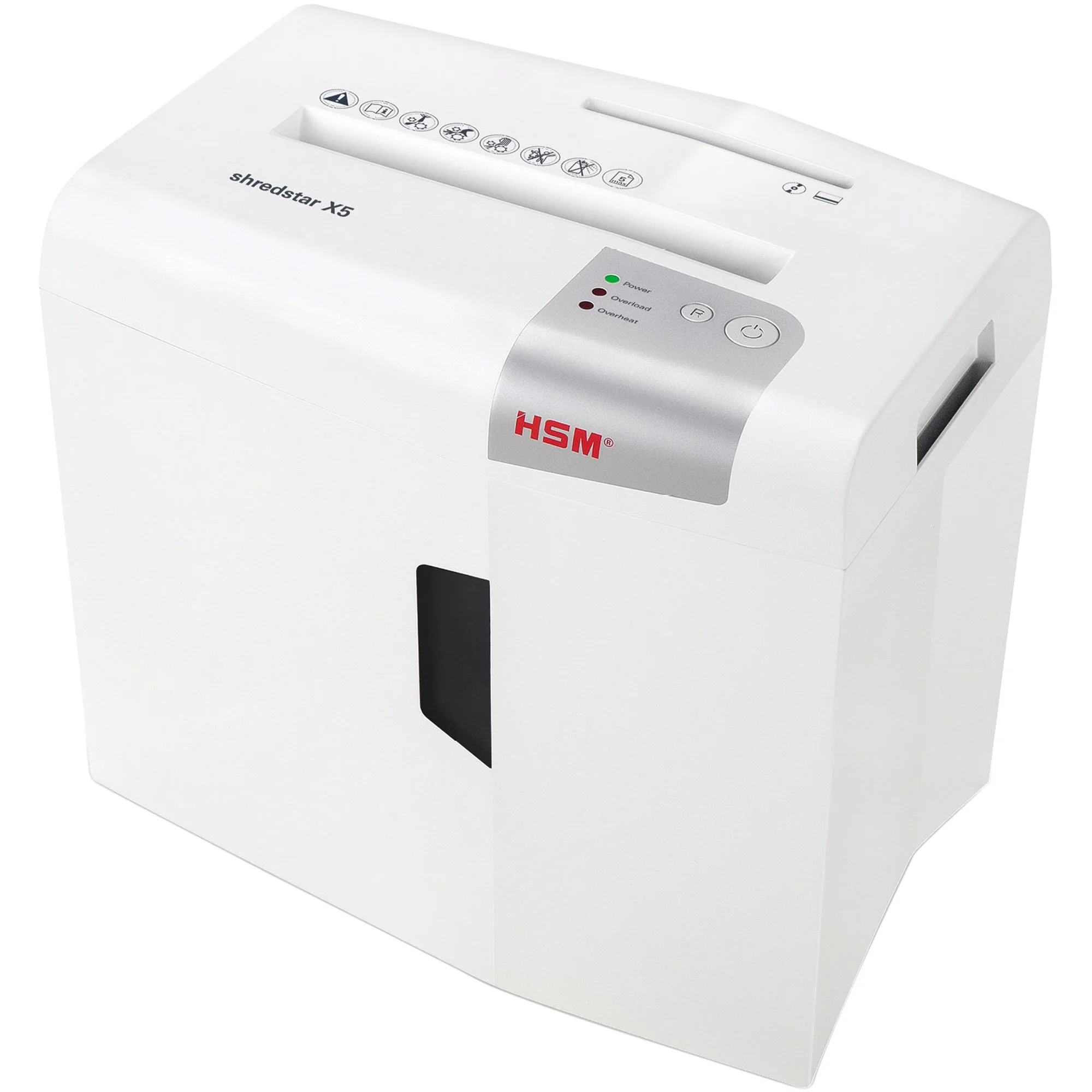 HSM Aktenvernichter shredstar X5, Partikelschnitt: 4,5x30 mm (EAN: 4026631057721)