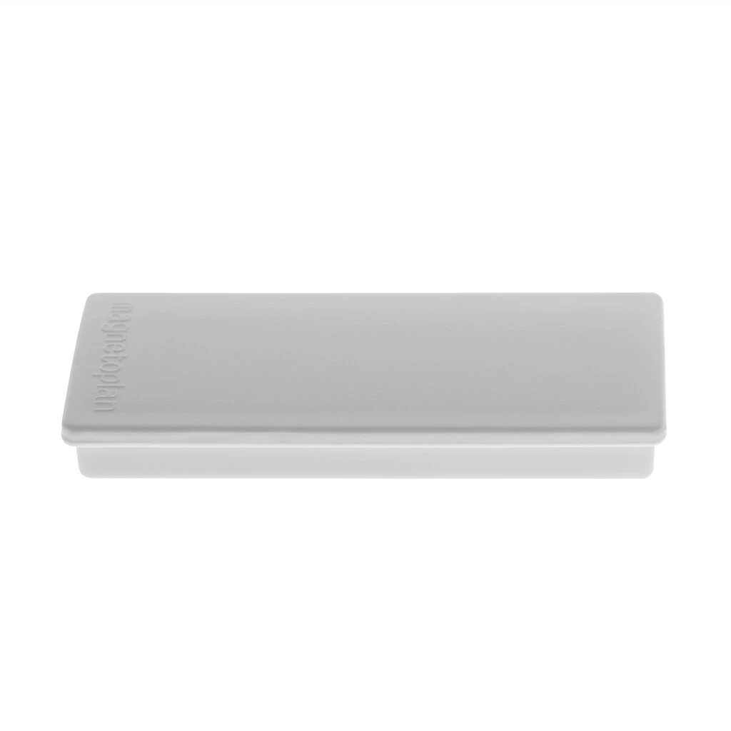 magnetoplan Rechteckmagnet, grau (EAN: 4013695011141)