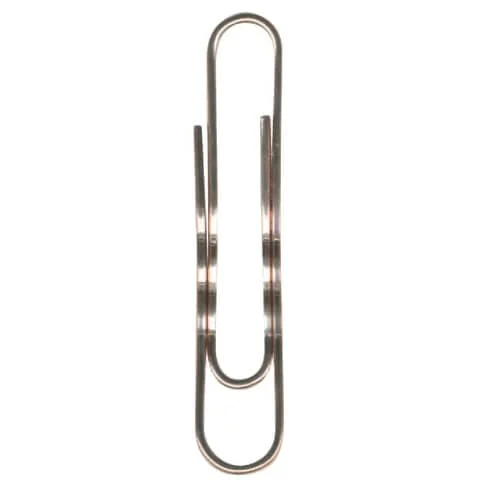 DURABLE Aktenklammern, verkupfert, rund, 77 mm (EAN: 4005546102092)