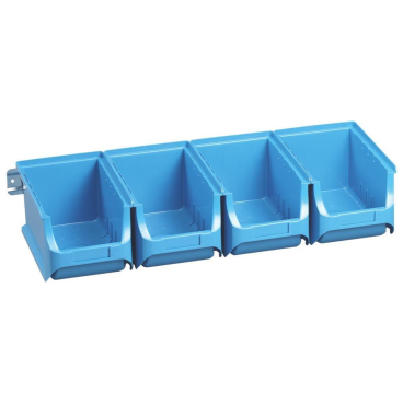 allit Sichtlagerkasten-Set ProfiPlus 3/5, blau (EAN: 4005187570724)