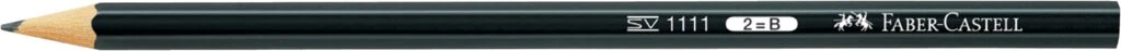 FABER-CASTELL Bleistift 1111, sechseckig, Härtegrad: B (EAN: 4005401111016)