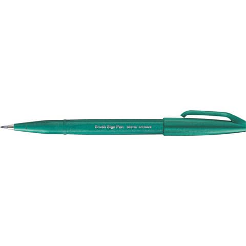PentelArts Faserschreiber Brush Sign Pen SES15, türkis (EAN: 4902506365002)