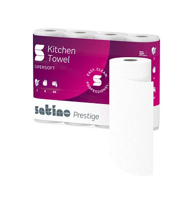 satino by wepa Küchenrolle Prestige, 3-lagig, hochweiß (EAN: 4000735356508)