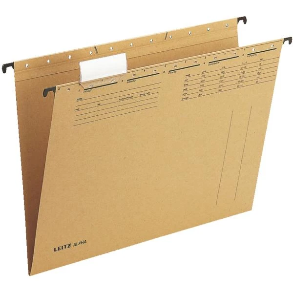 LEITZ ALPHA Hängemappe, A4, seitlich offen, natron (EAN: 4002432303601)