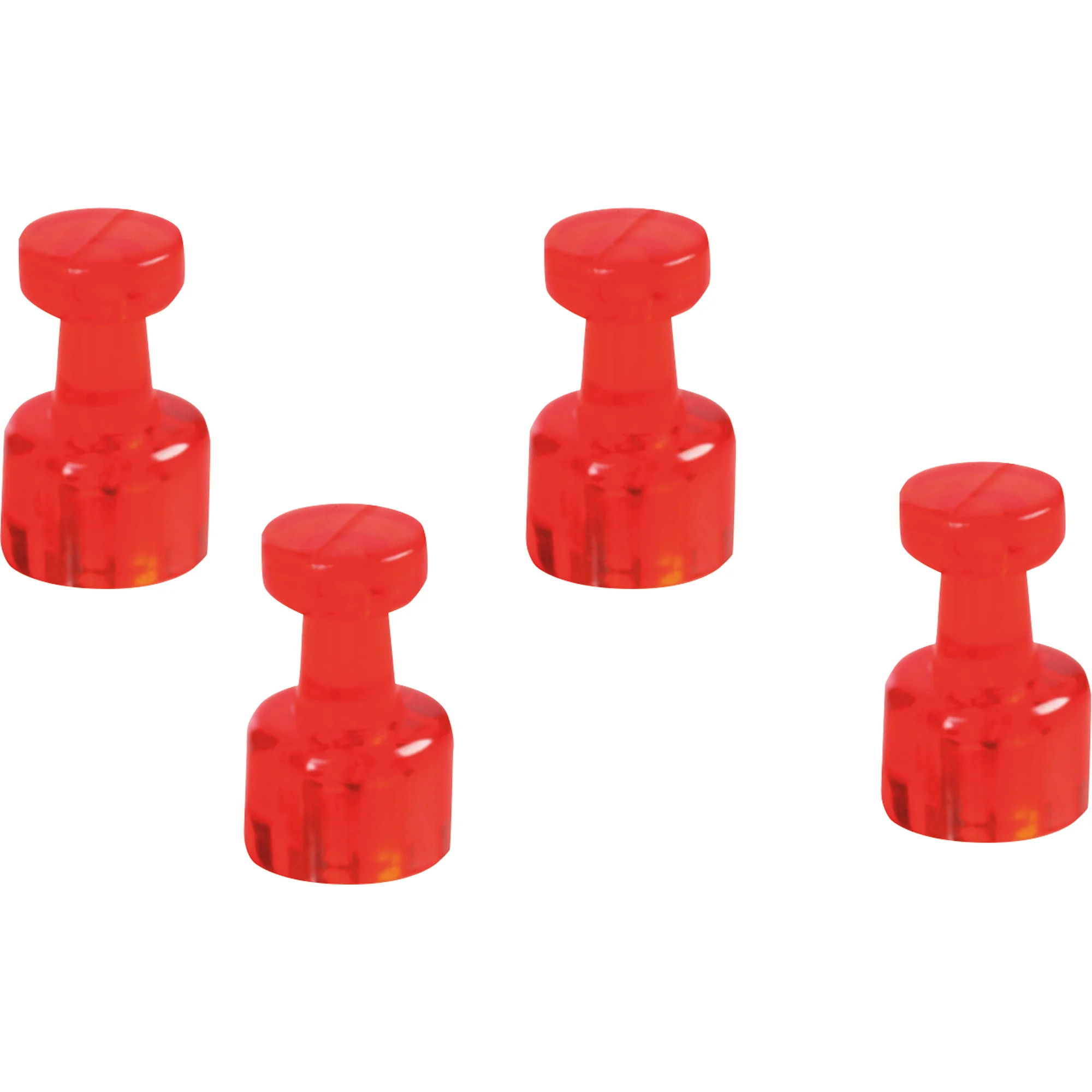magnetoplan Magnet-Memohalter, Durchmesser: 11 mm, rot (EAN: 4013695024868)