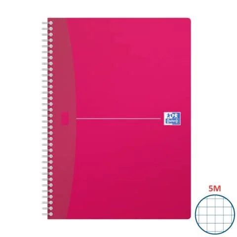 Oxford Collegeblock "My Colours", DIN A4, kariert, 90 Blatt, farbig sortiert (EAN: 3020120029306)