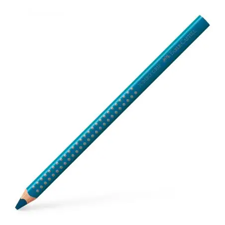 FABER-CASTELL Dreikant-Buntstift Jumbo GRIP, lagunenblau (EAN: 4005401109532)