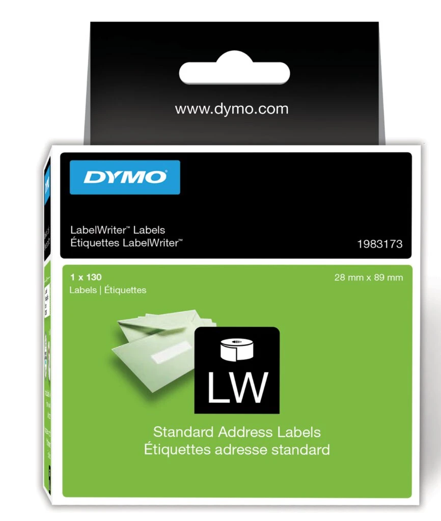 DYMO LabelWriter-Adress-Etiketten, 89 x 28 mm, weiß (EAN: 3501179831732)