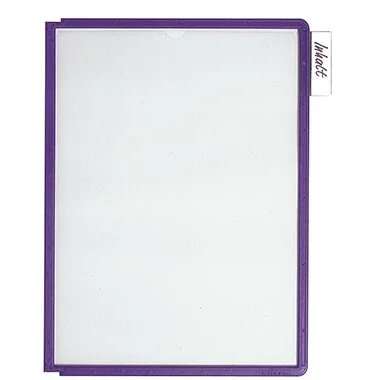 DURABLE Sichttafel SHERPA, DIN A4, Rahmen: blau-violett (EAN: 4005546571270)