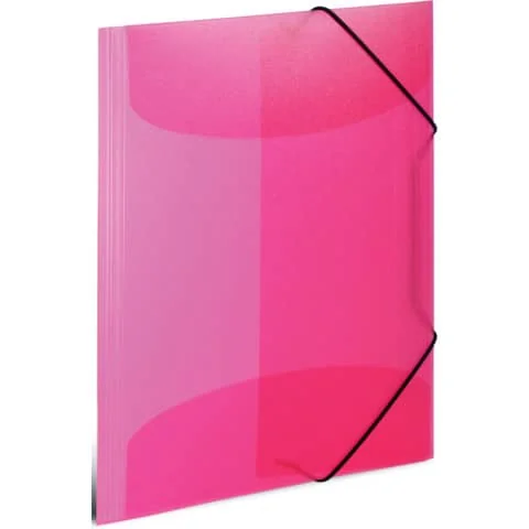 HERMA Eckspannermappe, PP, DIN A3, pink-transluzent (EAN: 4008705195171)