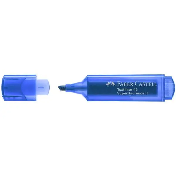 FABER-CASTELL Textmarker TEXTLINER 1546, blau (EAN: 4005401546528)