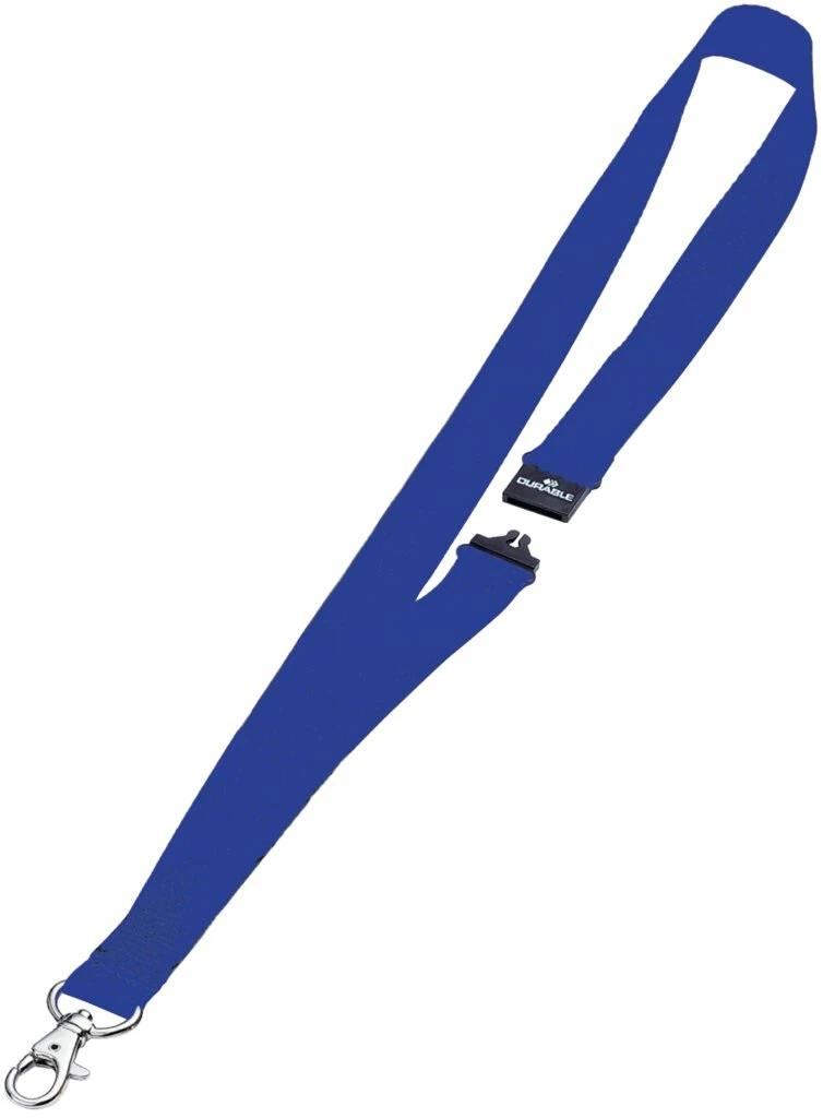 DURABLE Textilband 20, mit Sicherheitsverschluß, dunkelblau (EAN: 4005546800134)