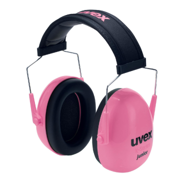 uvex Kapsel-Gehörschutz K Junior, pink / schwarz (EAN: 4031101791999)