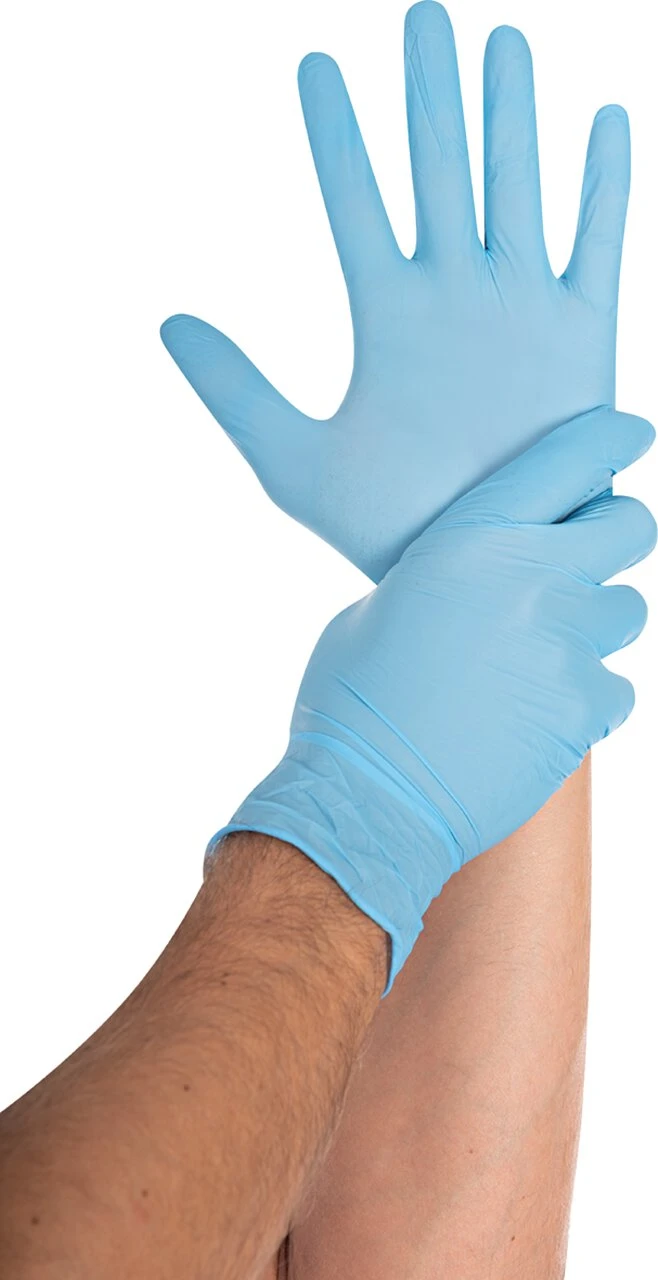 HYGONORM Nitril-Handschuh "SAFE LIGHT", XXL, blau, puderfrei (EAN: 4015544270204)