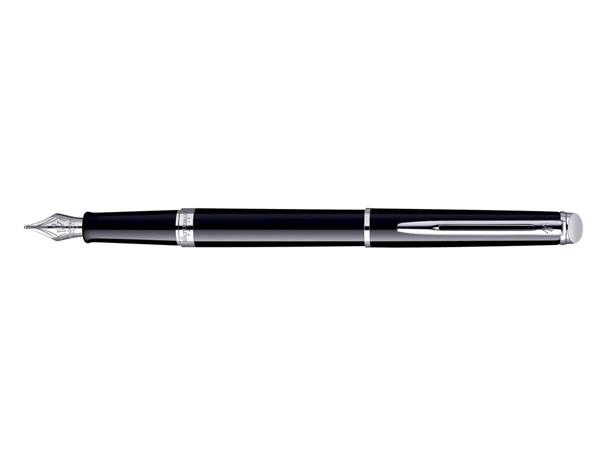 WATERMAN Füllhalter Hémisphère, Lack Schwarz C.C. (EAN: 3501170920534)