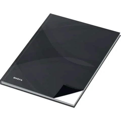 RNK Verlag Notizbuch "notes carbon black", DIN A5, blanko (EAN: 4002871467438)