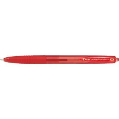 PILOT Druckkugelschreiber SUPER GRIP G, rot (EAN: 4902505524417)