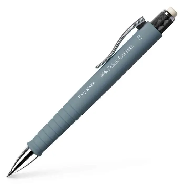 FABER-CASTELL Druckbleistift POLY MATIC, grau (EAN: 6933256643681)